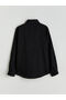 Two Mt Shop Quality Lcw Kids Black Long Sleeve Textured Boys' Shirt - 3