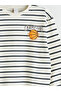 سترة رياضية للأولاد بخطوط مخططة وياقة روبا من سلسلة Shining Selections Zero من Shining Store - 4