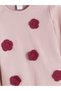 Alita City Lcw Kids Pink Camisole Patterned Tight & Slim Long Sleeve Girl's T-Shirt with a Difference - 4