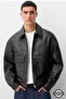 New season oversize trend premium men's leather jacket