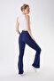 434 Navy Blue Color Recovery and Extra Stretch Effect Normal Waist Spanish Leggings - 3