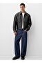 New season oversize trend premium men's leather jacket - 3