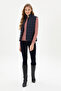 Women's Navy Blue Vest 50311989-Vr033 - 4
