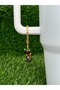 Ethnic Patterned Cat Thermos Ornament/Kitty Thermos Charm/Namaste Cat Animal Figure Bag Charm - 7