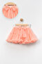 Riffy Lined Tutu-Carnival-Party Skirt with Bow Detail - 2