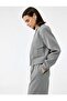Long Sleeve College Collar Pocket Detailed Bomber Jacket