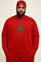 3 Yarn Combed Cotton Celtics Printed Large Size Unisex Sweatshirt