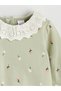 Lcw Baby Crew Neck Baby Girl 2 Thread Jumpsuit - 2