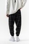 Boxline Pleated Shalwar with Elastic Waist and Cuffs - 5