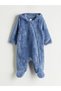 Peak New Season Hooded Baby Boy Plush Jumpsuit - 3