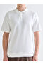 Rmz Gi̇yi̇m Farkiyla Devrik Roba Yaka Men's T-Shirt - 4