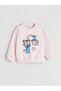 Vizyon New Season Printed Girls' Sweatshirt and Leggings Pants 2-Piece - 2