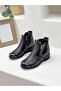 Dude 25652 Two-Sided Zippered Elastic Orthopedic Genuine Leather Boots