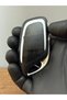 Mg Zs 3 Button Smart Key Remote Case Black White Color - 2