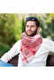 MARTYRA Arab Shemagh Head Scarf, Keffiyeh Middle East Desert Shemagh, Arabic Scarf For Men Face Mask - 5