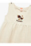 Embroidery Detailed Sleeveless Crew Neck Gilet Dress - 7
