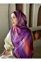 Sunset Pattern Bamboo Shawl - 2