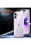 iPhone 17 Clear Bumper Case with 1-Pack Screen Protector & Camera Protection - 3