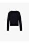 Long Sleeve Crew Neck Buttoned Knitwear Cardigan - 4