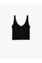 Lace Detailed V-Neck Sleeveless Viscose Pajama Top - 2