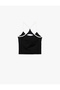 Slim Fit Cross Strap Back Detailed Sports Blouse - 4