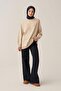 Stone-Cotton Appliqued Sweatshirt
