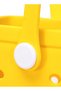 EVA Rubber Beach Tote Bag with 5 Summer Charms for Women & Family - (Yellow - Large) - 6