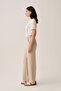 Stone-Soft Textured Palazzo Pants - 3