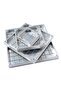 Recessed Floor Manhole Cover, Aluminium Tile Tray, Square (60X60)