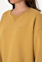 سويت شيرت نسائي أساسي برقبة دائرية من Camel Shardonlu 50313586-VR151 - 7