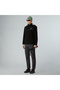 Glacier Fleece 1/4 Zip Men's Black Outdoor Sweatshirt - 3