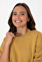 سويت شيرت نسائي أساسي برقبة دائرية من Camel Shardonlu 50313586-VR151 - 2