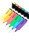 Assorted 6 Vibrant Color Highlighter Marker Set - 2