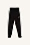 F2179 Black Boys' Printed Jogger Sweatpants with Elastic Waist - 8
