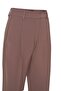 Mink Double-Layer Crepe Loose Pants - 3