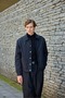 Basic Men's Coat Black Jacket