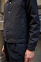 Basic Men's Coat Navy Blue Jacket - 4