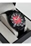 Men's Watch with Metal Case - Leather Strap 3 Atm Water Resistant