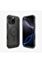 Tough Armor T Ai MagFit for iPhone 16 Pro MAX case Kickstand MagSafe compatible - Frost Black - 5