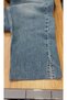 Women's Light Blue Cut-Out Leg High Quality Mom Jeans with No Lycra in the Legs and Slit Detail - 5