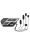 ET-COM Motorcycle Bluetooth Headset, 2 Riders 1200m Helmet Communication System