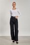 Women's u-neck long sleeve bodysuit - white - 4