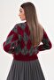 Women's Baklava Pattern Embellished Sweater 255101 - 265318 - - 6
