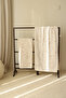Marble 100% Cotton Jacquard Large Bath Towel 90X150 cm Cream - 2