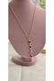 Y Necklace Color Zircon Stone Plated Long Sweater Tshirt Top Necklace - 4