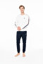 Men's Licensed Winter Long Sleeve Pajama Set 18942
