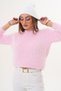Women's Crew Neck Bearded Knitwear Knitted Sweater 255132 - - 3