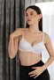 حمالة صدر نسائية بدعم Underwire باللون الأبيض - 3