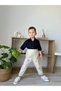 Baby Kids Cream Short Sleeve Pantalon Shirt Set 1-5 Years - 4