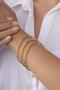 Matte Look Triple Ajda Women's Steel Bracelet - 2